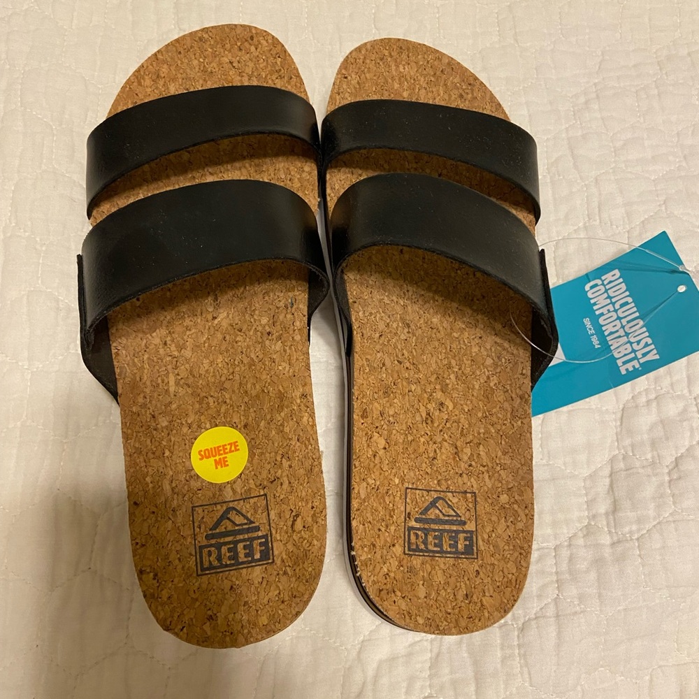 Reef cushion vista size 9 black